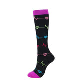 Women'S Sports Elastic Compression Socks_Cwms1863