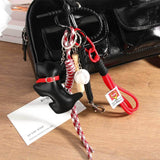CARTOON DOG BAG CHARM BASEBALL CHAIN STYLE_CWMM7568