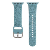 IWATCH8 1 ENGRAVED SILICONE APPLE WATCH9 STRAP_CWWW0072