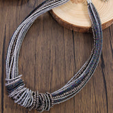 COLORFUL MULTI LAYERED HANDMADE BEADED NECKLACE_CWAJE1571