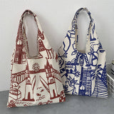 NEW CUTE SOFT GIRL ARTISTIC CANVAS BAG_CWAB2176