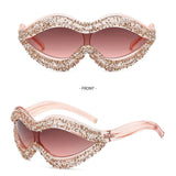 ALIEN ONE PIECE SEXY LIPS WITH DIAMOND SUNGLASSES_CWASG0838