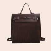 Vintage Casual Pu Leather Backpack For Womens_Cwab1789