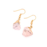 NATURAL CRYSTAL PENDANT EARRINGS_CWAJE1071
