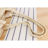 SEASIDE AND BEACH TRAVEL SIMIAN STYLE STRAW BAG_CWAB2015