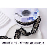 LACE EMBROIDERY FLOWER LACE DIY FABRIC RIBBON_CWMM5744
