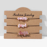 CRUSHED STONE TRIO BRAIDED BRACELET_CWAJE2103