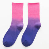MIDDLE TUBE TIE DYED SKATEBOARD SPORTS SOCKS_CWMS0242