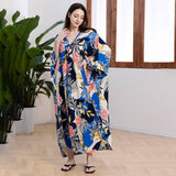 RAYON PRINTED OVERSIZED CAFTAN BEACH DRESS_CWMM6211