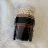 Knit Bow Scrunchie Coffee Lazy Hair Tie_Cwaha07919