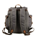 RETRO MILITARY CANVAS BACKPACK FOR MEN_CWAB5522