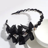 Versatile Mesh Bow Headband
