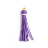 LEATHER FRINGE KEYCHAIN PU TASSEL BAG CHARM_CWAB5007