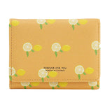 Women Minimalist Fruit Pattern Wallet_Cwab1248