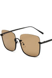 HALF FRAME SQUARE FASHION SUNGLASSES_CWASG0098