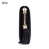 Zipper Tassel Anti-Theft Brush Leather Wallet_Cwab3731