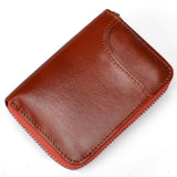 RETRO ZIPPER CREDIT CARD BAG WALLET_CWAB1339