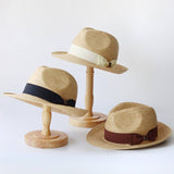 SUMMER BOW FASHIONABLE ALL MATCH STRAW HAT_CWAH3486