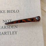 Leopard Hair Clip Large Duckbill Side Bang Pin_Cwaha07770