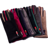 Fashionable Velvet Touch Screen Cycling Gloves_Cwmm1549
