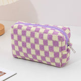 KNITTED LARGE CAPACITY COSMETIC BAG STORAGE BAG_CWAB1214
