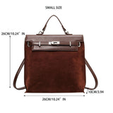Vintage Casual Pu Leather Backpack For Womens_Cwab1789