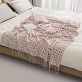 KNITTED SOFT BLANKET NAP SOFA BLANKET_CWMM0193