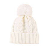 2024 NEW CHILDRENS SINGLE BALL TWIST KNITTED HAT_CWAH1741