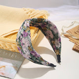 CROSS HEADBAND WIDE BRIM FABRIC HEADBAND_CWAHA1706