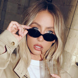 RETRO STREET STYLE SMALL OVAL FRAME SUNGLASSES_CWASG0737