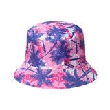 2024 NEW COLORFUL COCONUT TREE PRINT BUCKET HAT_CWAH1565