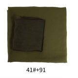 Two-Piece Chiffon Shawl And Headscarf_Cwasc2424