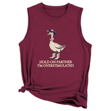 CUTE GRAPHIC TANK TOP FOR WOMEN LOOSE FIT_CWTTSL0421