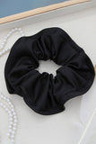 MALIST SENSE SILK SOLID COLOR SCRUNCHIE_CWAHA0179