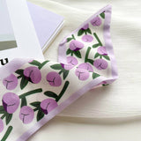 2024 NEW STYLE PURPLE FLORAL STRIPED SCARF_CWASC0710