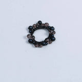 SIMPLE CUTE HAIR TIE SWEET WRINKLED PEARL ELASTIC_CWAHA6772