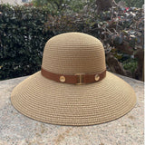 FRENCH STYLE BOW LAFITE GRASS EDGE HATS STRAW_CWAH1169