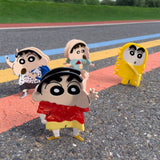 CRAYON SHIN CHAN CUTE UNIQUE PUZZLE HAIRPIN_CWAHA2144