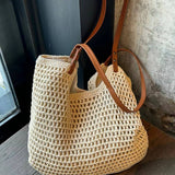 Cwab4838_Large Capacity Beach Leisure Shoulder Tote Bag