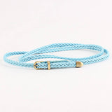 Cwabe0875_Vintage Hand-Woven Pin Buckle Belt