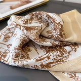 Cityscape Herringbone Faux Silk Square Scarf_Cwasc03437