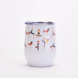 2024 NEW YOGA THEME INSULATED WATER CUP_CWMM0984