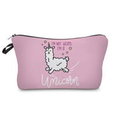 BEST SELLING ALPACA PRINT COSMETIC BAG_CWAB2264