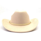ETHNIC STYLE FELT WESTERN COWBOY HAT FOR COUPLES_CWAH2112