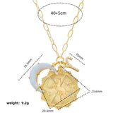 MICRO PAVED ZIRCONIA ZODIAC PENDANT NECKLACE_CWMM5295