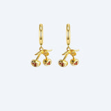 HIGH END FASHION FRUIT SERIES GOLD EARRINGS_CWAJE5051