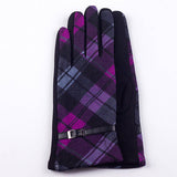 Women Warm Touch Screen Cycling Gloves_Cwag0079