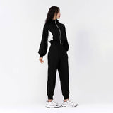 Sportswear Top And Casual Sportswear Pants Set