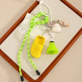 MINI CLOG KEYCHAIN WITH STARFISH BAG CHARM_CWMM7557