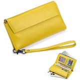 FASHIONABLE AND VERSATILE SOFT LEATHER LONG WALLET_CWAB3796